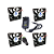 Kit C/ 4 Micro Ventilador Para Secagem Ventoinha Cooler 60x60x15 Fonte Bivolt - Imagem 2