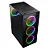 Gabinete Gamer Rise Mode Glass 06x - Mid Tower, Lateral e Frente Vidro, C/ 6x Fan ARGB - Imagem 2