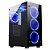 Gabinete Gamer Rise Mode Glass - Mid Tower, USB 2.0+3.0, Lateral e Frente Vidro, S/ Fan - Imagem 1