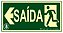 Placa S14 - "Saída à Esquerda" - Imagem 1