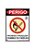 Placa P2 "Proibido Produzir Chamas" - Imagem 1