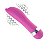 Vibrador Formato Golfinho Multivelocidade - Rosa - Imagem 2