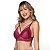 Sutiã Rendado com Bojo e Strappy Decote Lingerie Sexy Sensual Roupa Íntima Fem - Imagem 4