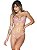 Conjunto Lingerie Meia Taça Sutiã Com Aro e Alças Reguláveis Calcinha Biquin - Imagem 3