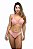 Conjunto Lingerie com Strappy no Decote Sutiã com Bojo e Calcinha Fio Duplo - M - Imagem 2