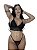 Conjunto Lingerie Renda: Sutiã Regulável e Calcinha De Renda Sexy, Fio Dental - Imagem 9