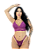 Conjunto Lingerie Renda: Sutiã Regulável e Calcinha De Renda Sexy, Fio Dental - Imagem 7