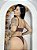 Conjunto Lingerie Renda: Sutiã Regulável e Calcinha De Renda Sexy, Fio Dental - Imagem 6