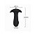 Plug Anal Ondulado com Vibro Silicone Extra Macio - Imagem 2