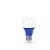 Lâmpada Superled Ouro 60 Colors 7W bivolt Azul IP66. - Imagem 2
