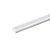 Perfil de embutir LED linear 2 metros IRC 93 2700K 23W 24V alumínio branco. - Imagem 1