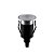 Balizador de solo chão LED Way UP redondo 32º externo 3000K 1W bivolt IP67 Ø4,1X7,3cm alumínio prata. - Imagem 2