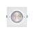 Plafon de embutir LED Easy recuado quadrado 30° 4000K 12W bivolt 14X14X7cm ABS branco. - Imagem 2