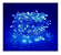 Pisca de Natal 100 Leds Azul 8 Funções 10 Metros fio transparente 220V. - Imagem 2
