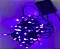 Pisca de Natal 100 Leds Violeta 8 Funções 10 Metros fio verde 220V. - Imagem 2