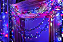 Pisca Festão 400 LEDS bolinha branco e vermelho bivolt 3 metros IP65 com memória. - Imagem 1