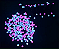 Pisca Festão 400 LEDS bolinha branco e rosa bivolt 3 metros IP65 com memória. - Imagem 3