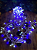 Pisca Festão 400 LEDS bolinha branco e azul bivolt 3 metros IP65 com memória. - Imagem 1