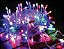 KIT 100 Pisca de Natal 100 Leds Colorido 8 Funções 10 Metros fio transparente 127V. - Imagem 2