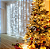 Cortina com 320 LEDs Branco Frio 3mx2m Multi Funcional 127V. - Imagem 4