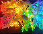 Cascata com 400 LEDs Colorido 8 funções tomada macho e fêmea 10 metros 220V. - Imagem 3