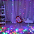 Cortina com 320 LEDs Colorido 8 funções fio de Fada PVC 3m x 2 metros bivolt. - Imagem 2