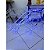 Armação Rena fêmea média LED Azul com movimento 220V IP44 uso externo. - Imagem 2