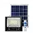 Refletor LED solar com controle 100w auto recarregável 3000K IP67. - Imagem 1