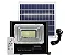 Refletor LED solar com controle 500w auto recarregável 6500K IP67. - Imagem 1