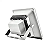 Refletor Holofote LED COB cinza 10W 3000K IP66 bivolt. - Imagem 3