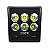 Refletor holofote LED super COB 300w preto 3000K branco quente IP66. - Imagem 1
