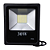 Refletor LED 30W 6500K preto SMD IP66 bivolt. - Imagem 1