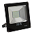 Refletor LED 50W Preto SMD 3000K branco quente IP66. - Imagem 1