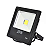 Refletor Preto LED COB 20W 6500K branco frio IP66 bivolt. - Imagem 3