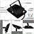Refletor Preto LED COB 30W Azul IP66 bivolt. - Imagem 5