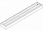 Luminária de sobrepor alto rendimento e fechada com difusor transparente para 1 lâmpada 18/20W 120cm. - Imagem 5