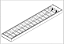 Luminária de sobrepor alto rendimento com aletas parabólicas duplas para 2 lâmpadas 18/20W 120cm. - Imagem 2