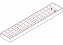 Luminária de sobrepor alto rendimento com aletas parabólicas duplas para 2 lâmpadas 18/20W 120cm. - Imagem 2