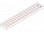 Luminária de sobrepor alto rendimento com aletas parabólicas duplas para 2 lâmpadas T5 14/24W 60cm. - Imagem 2