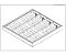 Luminária de sobrepor alto rendimento com aletas parabólicas duplas para 4 lâmpadas T5 28/54W 120cm. - Imagem 2