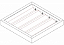 Luminária de sobrepor alto rendimento fechada com difusor transparente para 4 lâmpadas T5 14/24W 60cm. - Imagem 2