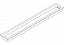 Luminária de embutir fechada com difusor leitoso para 1 lâmpada 18/20W 120cm. - Imagem 2