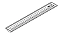 Luminária de embutir alto rendimento para 2 lâmpadas 18/20W 120cm. - Imagem 2