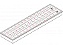 Luminária de embutir alto rendimento com aletas parabólicas duplas para 2 lâmpadas 18/20W 120cm. - Imagem 2