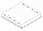 Luminária de embutir alto rendimento fechada com difusor transparente para 4 lâmpadas 9/10W 60cm. - Imagem 3