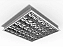 Luminária de embutir alto rendimento com aletas parabólicas duplas para 4 lâmpadas T5 14/24W 60cm. - Imagem 1
