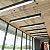 Luminaria pendente linear preto retangular led integrado 120cm 6500k bivolt. - Imagem 5