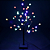 Árvore com bolinhas foscas 48 LEDs cor mágica Bivolt. - Imagem 2