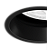Embutido Microborda preto fosco Nya Redondo PAR20 Ø8,3x11,5cm Alumínio. - Imagem 1