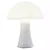 Luminária Mushroom Ø25x31cm Polietileno Branco. - Imagem 1